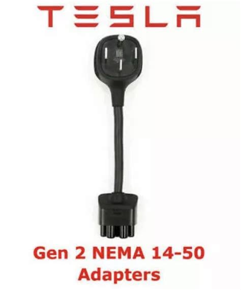 New Genuine Oem Tesla Nema 14 50 Connector Grelly Usa