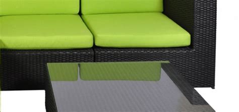 Fin de série kave home. coussin pour salon de jardin resine tressee - Agencement ...