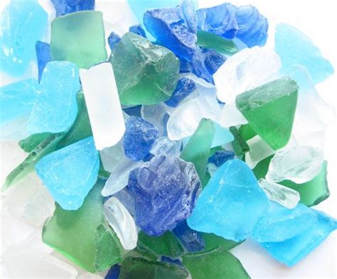 Sea Glass Mix Beach Glass Assorted Colors Sea Glass Bulk Craft Supplies Beach Wedding Decor Each