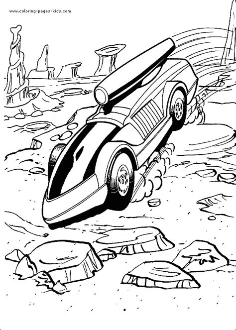 Hot Wheels Color Page Cartoon Characters Coloring Pages Color Plate