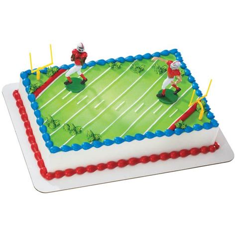 Touchdown Football Cake via Publix | Cake decorating set, Football cake