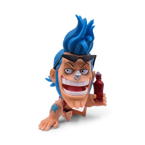 One Piece 46 Action Figures Franky Wearing Sunglasses Collectible