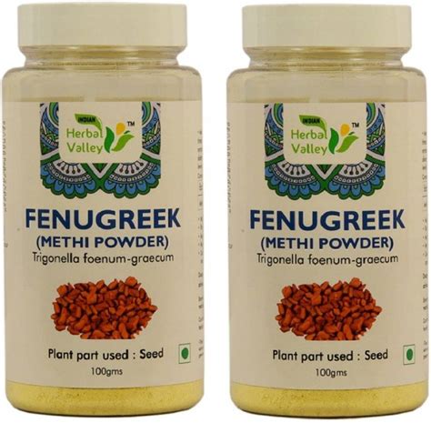 Indian Herbal Valley Natural And Pure Fenugreek Powder Price In India
