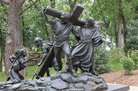 Station V Stations Of The Cross Sculpture