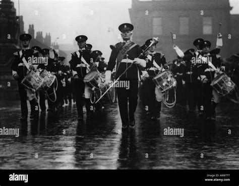 Army Band Marching Black And White Stock Photos And Images Alamy
