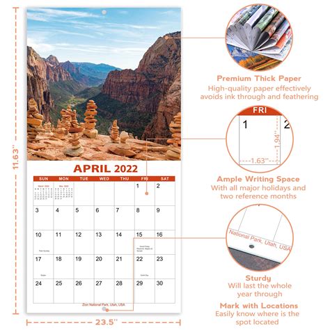 Buy Wall Calendar 2022 Monthly Square Wall Calendar 2022 With Thick