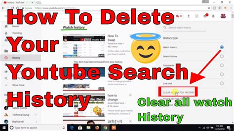 How To Delete Your Youtube Search History Youtube