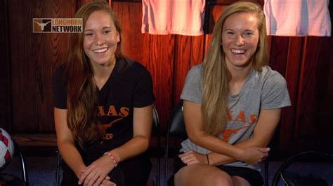 Soccers Campbell Twins Make Themselves At Home At Texas Sept 24 2013 Youtube