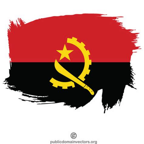 Angola Flagge Flag Of South Africa National Flag Flag Of Angola Die