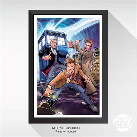 Doctor Who — Art Of Jackson Gee