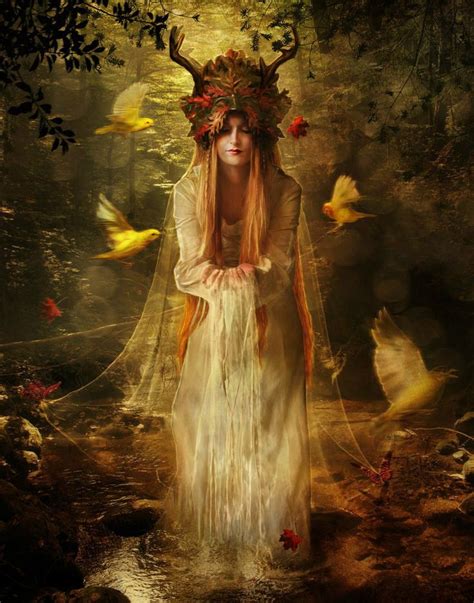 Mabon Autumn Equinox Celtic Gods Celtic Goddess Faery Art