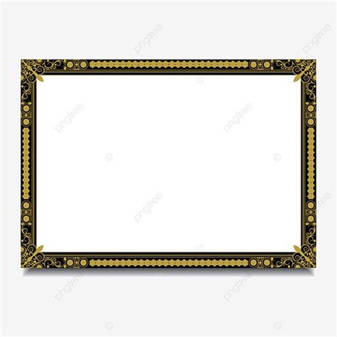 Download Certificate Design In Vector File For Free Download, Certificate Frame Png, Certificate Frame ...