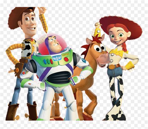 Toy Story Woody Jessie Bullseye Buzz Hd Png Download Vhv