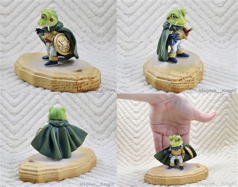 Frog Chrono Trigger Sculpture 01 Magitekknight By