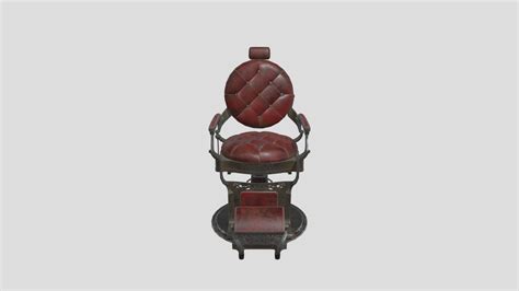 Barber Chair 3d Model By Vishalsharma Abf2ca9 Sketchfab