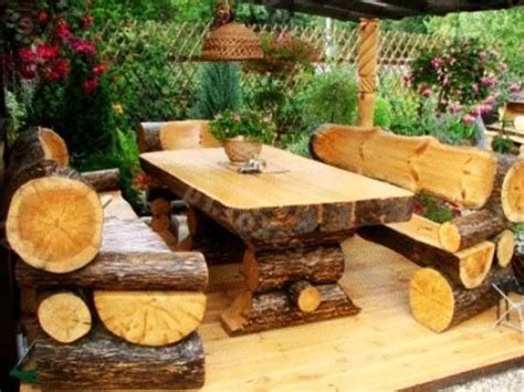 Logs Furniture And Decorative Accessories 16 Diy Home Decorating Ideas