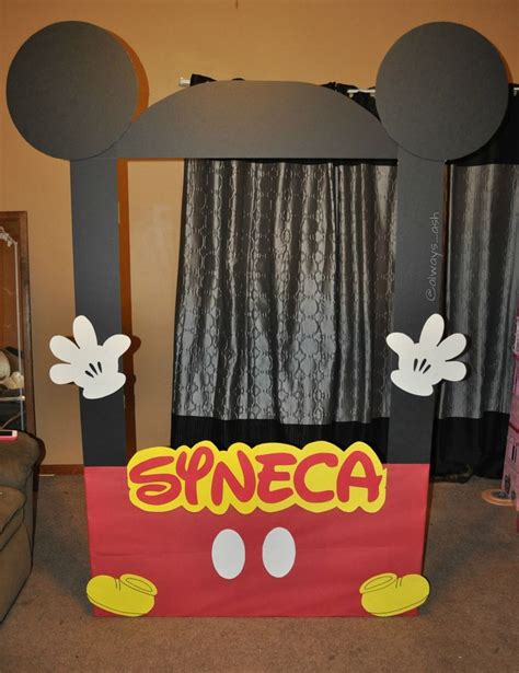 Amosfun 18th birthday photo booth prop inflatable picture frame funny selfie props for 18 year old birthday party decoration. DIY Mickey Mouse photo booth frame | DIY&Crafts ...