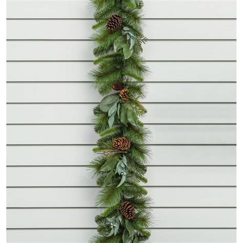 Artificial Garland With Pine Cones Christmas Or Winter Swag