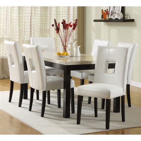 White Round Kitchen Table And Chairs Design Homesfeed
