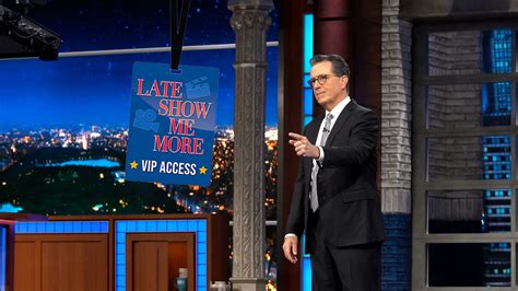 Watch The Late Show With Stephen Colbert Late Show Me More You Wanna