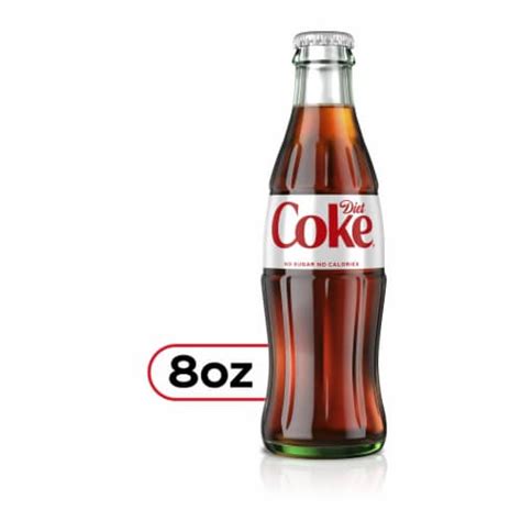 Diet Coke Zero Sugar Soda Bottle 8 Fl Oz Fred Meyer