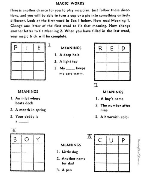 Then, the clue will appear above the puzzle. Free crossword puzzles 009 | Printables | Pinterest ...