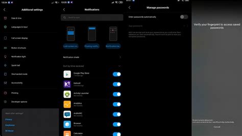 Miui 10 China Beta 971 Update Brings New Settings Menu Password