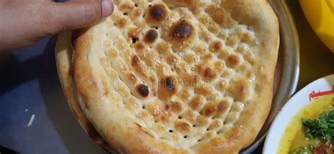 Picture Of A Pakistani Naan Stock Photo Image Of Bread Hungry 175715158