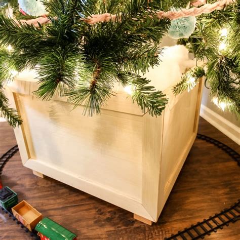 Diy Christmas Tree Box Stand Free Easy Plans