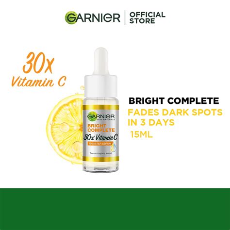 Garnier Bright Complete Vitamin C Booster Serum 15ml Brighteningfade