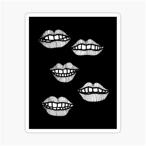 Open Mouth Sticker For Sale By Meritade Redbubble