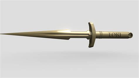 Lokis New Dagger Whole Model Just Print 2 Download Free 3d Model