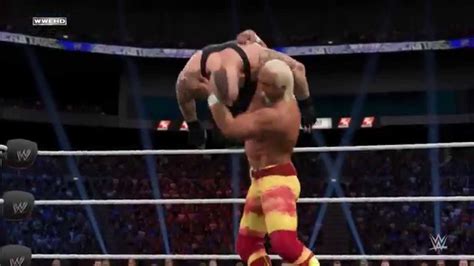 Wwe 2k15 Pc Gameplay Hulk Hogan Vs The Undertaker No Holds Barred