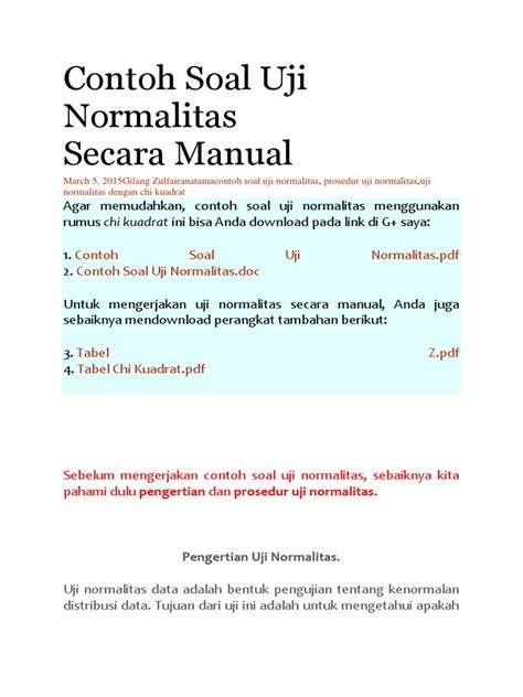 11++ Contoh Soal Dan Pembahasan Distribusi Normal Tabel Z ...