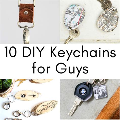 10 Diy Keychains For Guys To Make And Give As A T