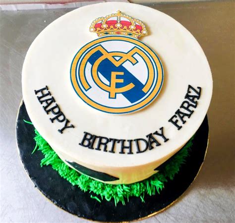 Real Madrid Themed Cake Once Upon A Cake