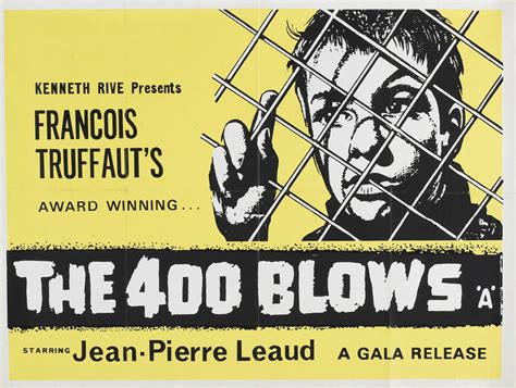 Movie Poster Of The Week François Truffauts “the 400 Blows” On