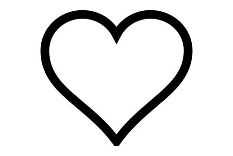 Free Vector Heart Outline At Collection Of Free