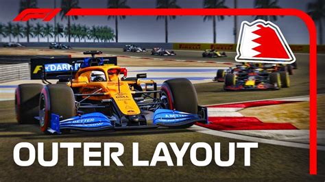 F1 2020 Sakhir Gp Racing The Oval And Outer Layouts Of Bahrain Youtube
