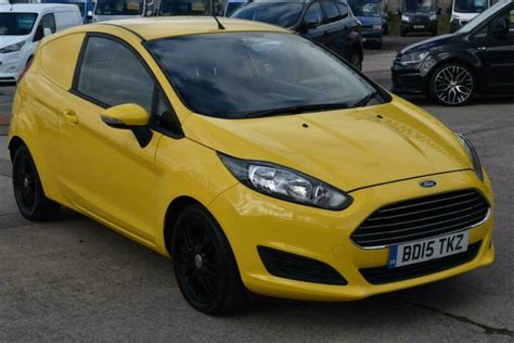 2015 Ford Fiesta Used Fiesta Yellow Van Econetic Tdci 95 Ps With Air