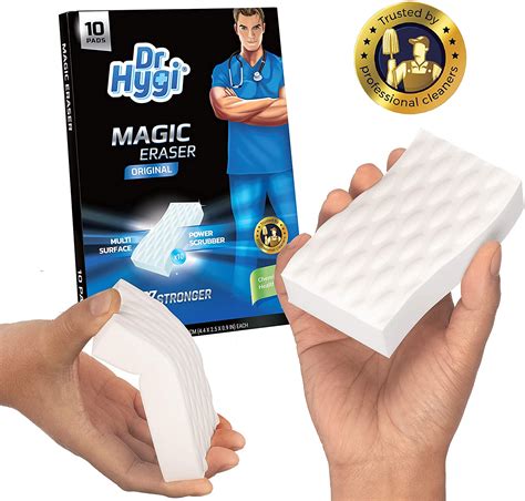 10 X Magic Erasers By Dr Heavy Duty Chemical Free Magic Sponges For