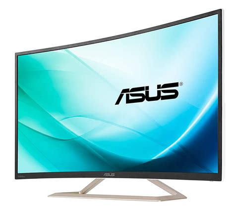 ASUS 31.5 Inch LED monitor curved 1080P Full HD VA 4 ms DVI-D / VGA ...