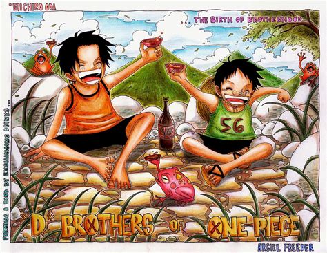 Luffy And Ace One Piece Fan Art 25348322 Fanpop