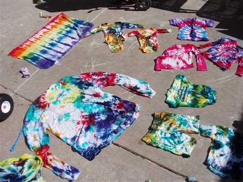 tie dyes from the annual tie dye party | Every year a bunch … | Flickr