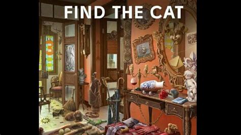 A cat is hiding in this room. Let's see how quickly you ...
