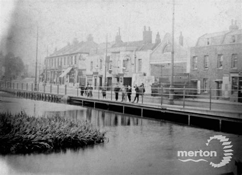 Merton High Street River Wandle Merton Memories Photographic Archive