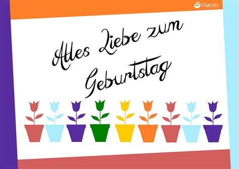 Geburtstagskarten kostenlos zum Ausdrucken