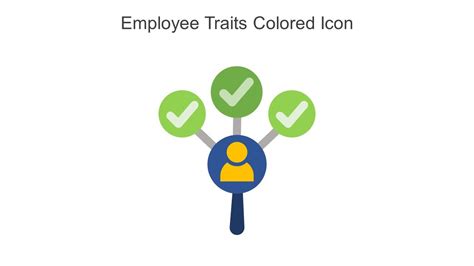 Employee Traits Colored Icon In Powerpoint Pptx Png And Editable Eps Format