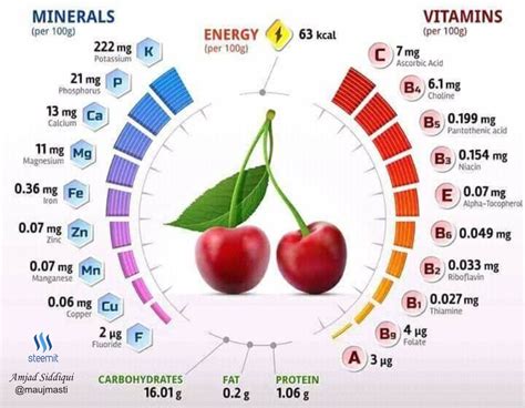 Vitamin Chart Of Different Foods Part 1 — Steemit