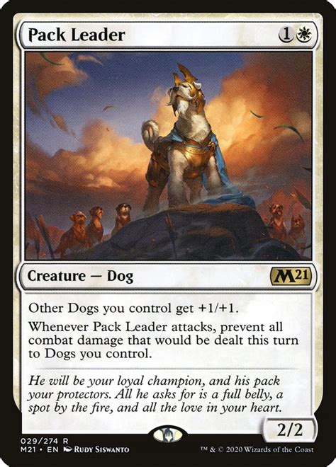 Pack Leader · Core Set 2021 (M21) #29 · Scryfall Magic ...